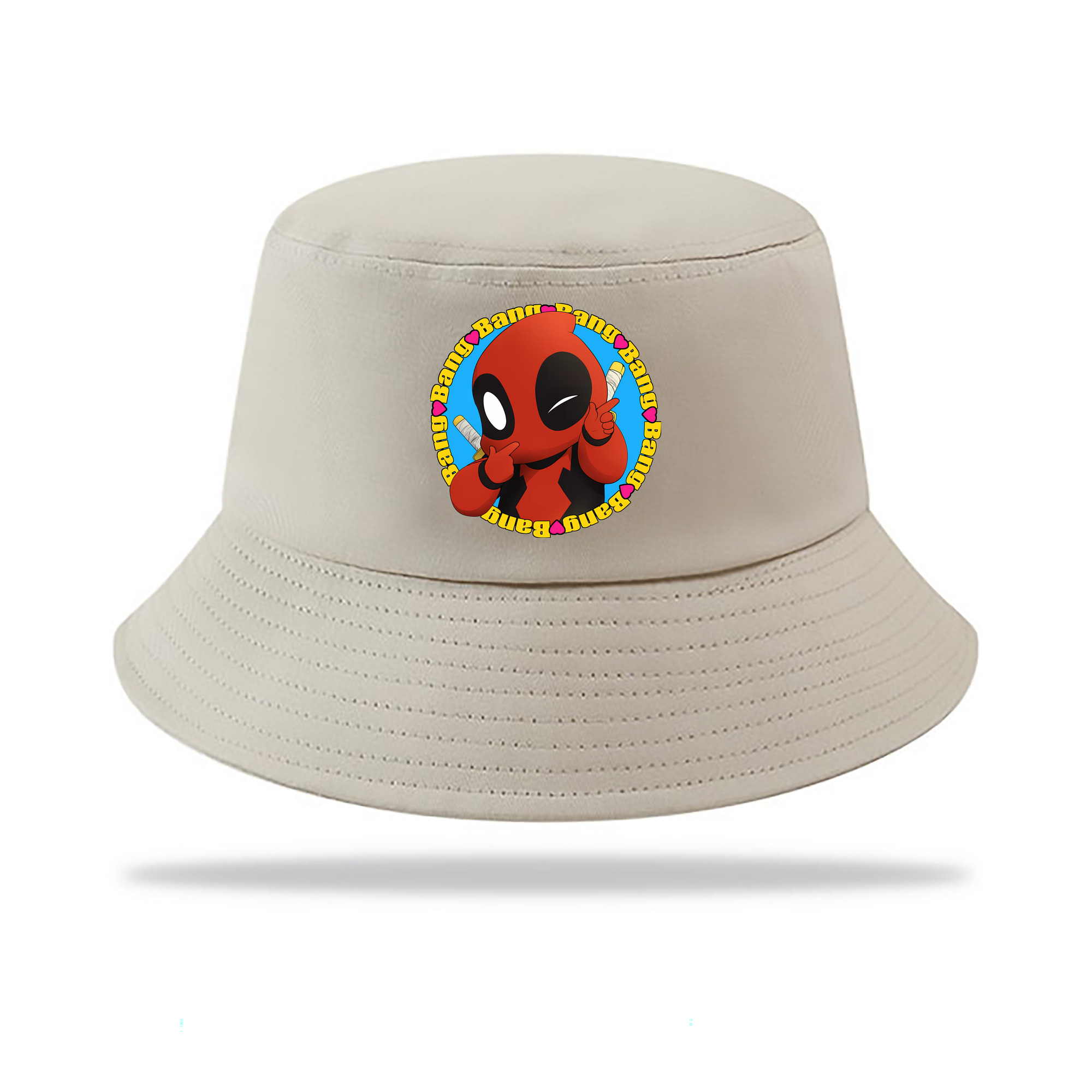 （画像用） Deadpool デッドプール アウトドア日除けバケットハット
